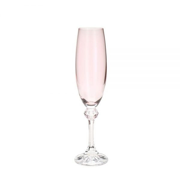 Taça Champagne Rosé Elisa 220mL