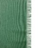 trilho de mesa linho verde folha franja