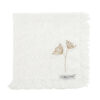 Guardanapo Linho Branco Elite Bordado Dente de Leão 45 x 45 cm - Image 6