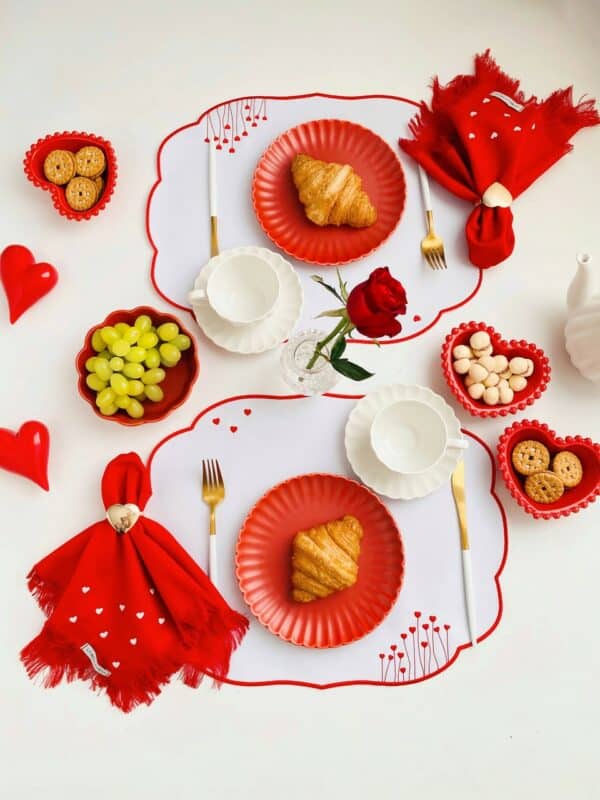 Jogo Americano Bordado Broto de Amor - Image 3