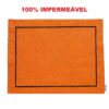 Kit 04 Pçs Jogo Americano Oriental Orange Impermeável - Imagem 5