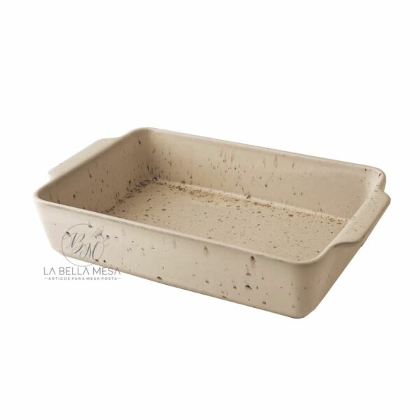 Refratário Cerâmica Minimalist Off – 35 cm
