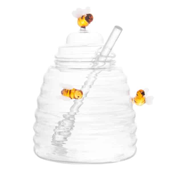 Meleira Vidro com Mexedor Beehive - Image 6
