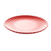 Prato Raso Porcelana Nórdica Vermelho - Imagem 3
