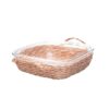 Refratário Vidro com Suporte Fibra Natural 21,5 cm