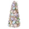 Cone Ovinhos de Páscoa Lavanda 40 cm