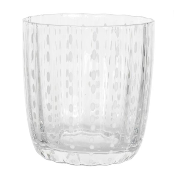 Copo Baixo Vidro Brisa Branco 350 mL