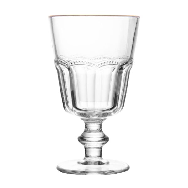 Taça de Vidro Belle Dourado  225mL