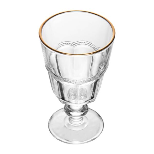 Taça de Vidro Belle Dourado  225mL - Image 4