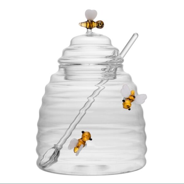 Açucareiro Lovely Bee em Vidro Borossilicato 470ml - Imagem 4