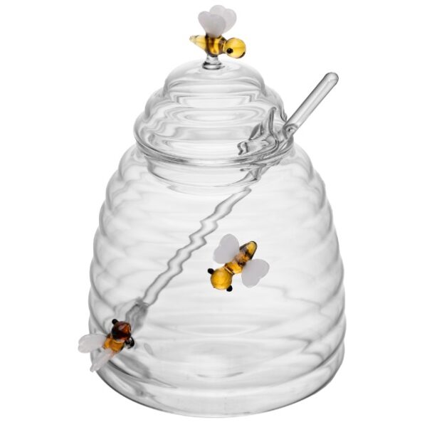 Açucareiro Lovely Bee em Vidro Borossilicato 470ml