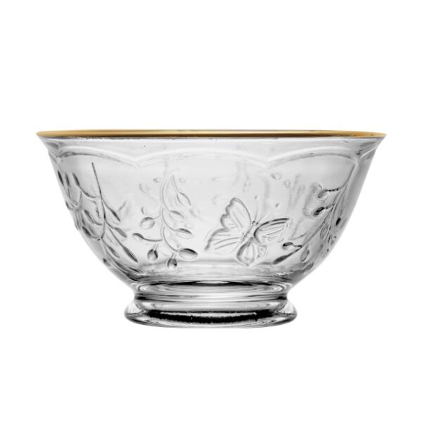 Bowl New Butterflay Fio Ouro 12 cm