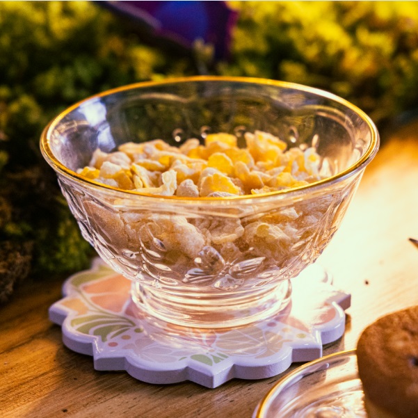 Bowl New Butterflay Fio Ouro 12 cm
