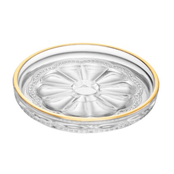 Prato Decorativo Belle Dourado 11 cm