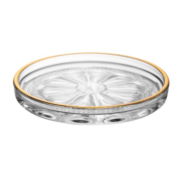Prato Decorativo Belle Dourado 11 cm - Imagem 4