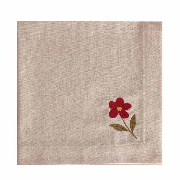Guardanapo Linho Floralis Malva 40×40 cm